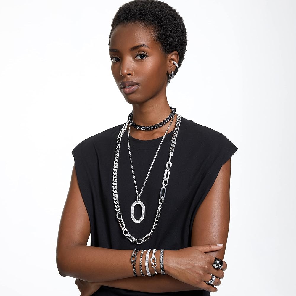 Amazon | SWAROVSKI デクステラ ペンダントネックレス 8角形 Amazon | SWAROVSKI デクステラ ペンダントネックレス 8角形